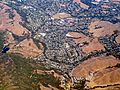 Aerial view of Moraga, California, October 2020