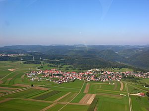 Aerial view of Renquishausen
