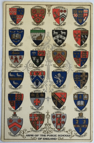 Arms Of The Public Schools Of England