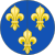Arms of Jeanne de France (2).svg