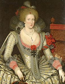 Attributed to Marcus Gheeraerts the Younger Anne of Denmark