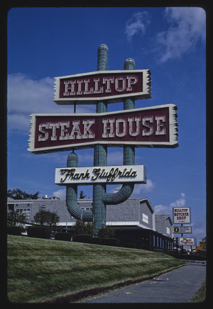 Hilltop Steak House sign, Route 1, Saugus, Massachusetts LCCN2017703686.tif