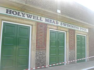 Holywell Mead swimming pool