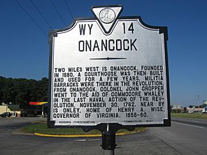 Onancock Historical Marker 01