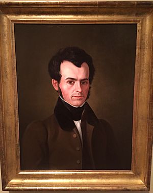 Portrait of Young John Greenleaf Whittier