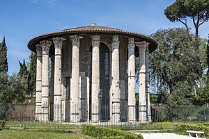 Temple of Hercules Victor Rome April 2019