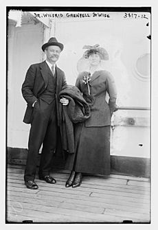 Wilfred Grenfell and his wife in 1916