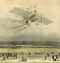 1843 engraving of the Aerial Steam Carriage