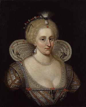 Anne of Denmark by Paul Van Somer