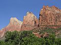 Court of the Patriarchs, Zion Canyon, Zion National Park, Utah (1026077696)