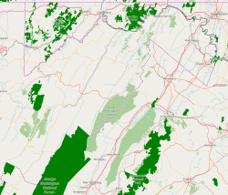 Shepherdstown, West Virginia is located in Eastern Panhandle of West Virginia
