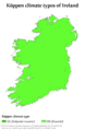 Ireland island Köppen