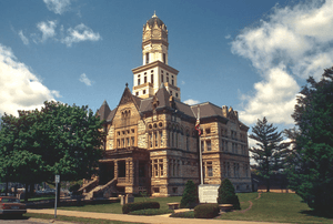 Jersey County Courthouse in Jerseyville