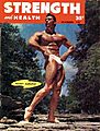 Mickey hargitay 1955 strength and health cover
