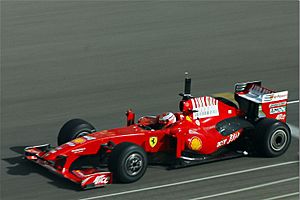 Raikkonen test Ferrari F60