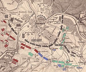 Schlacht bei Dresden am 27. August 1813 (cropped)