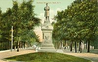 Soldiers Monument, Bath, N.Y. 1909