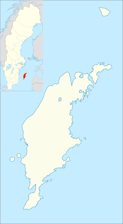 Fårösund is located in Gotland