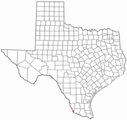 Location of Falcon Heights, Texas