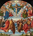 Albrecht Dürer - Adoration of the Trinity (Landauer Altar) - Google Art Project