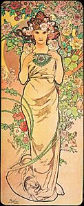 Aphonse Mucha - Rose 1898