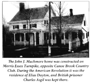 Colonel Elias Dayton's House in Chatham New Jersey