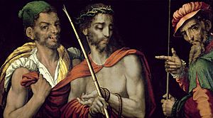 Cristo ante Pilatos, de Luis de Morales (Real Academia de Bellas Artes de San Fernando)