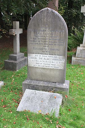 Cunningham grave, Dean Cemetery