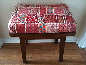 Decorative quilted upholstery