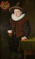 Hans de Clercq (attr) Portrait of Hector van Bouricius