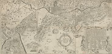 Mercator Palestine 1537
