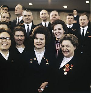 RIAN archive 501531 Soviet cosmonaut Valentina Tereshkova