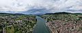 Stein am Rhein Aerial panorama 2 040622