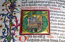 Stift Rein - Bibliothek, Wolfgang-Missale, Initiale