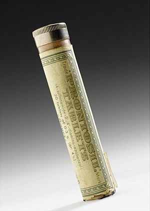 Tube of Prontosil tablets, Germany, 1935-1950 Wellcome L0057805