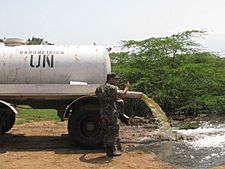 Unsafe disposal of faecal sludge or sewage in Haiti (6458176073)