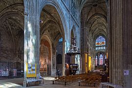 Bordeaux - Basilique Saint-Michel - Nef