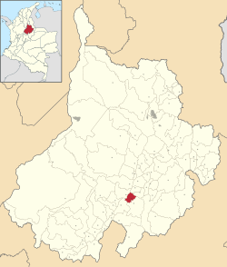 Location of the municipality and town of Guapotá in the Santander  Department of Colombia