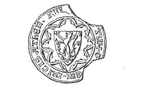 Counter-seal of Walter VI of Brienne (Schlumberger, 1897)