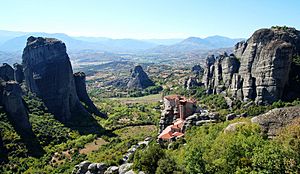 Greece meteora monasteries
