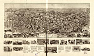 Hughes & Bailey 1909 map of Freeport, NY