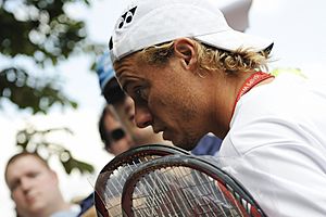 Lleyton Hewitt at the 2009 Wimbledon Championships 01