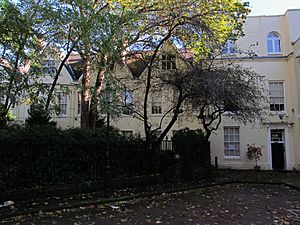 London November 4 2013 Canonbury Place 6-9 Grade II* Listed Building