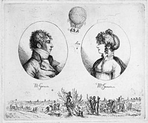 Monsieur and Madame Garnerin, by Christoph Haller von Hallerstein, (1771 - 1839)