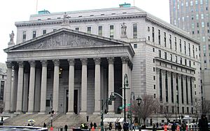 New York State Supreme Court Building, formerly the New York County Courthouse, in 2013