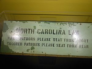North Carolina Jim Crow Laws