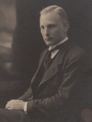 Oscar Werner Tiegs, photo, circa 1920s