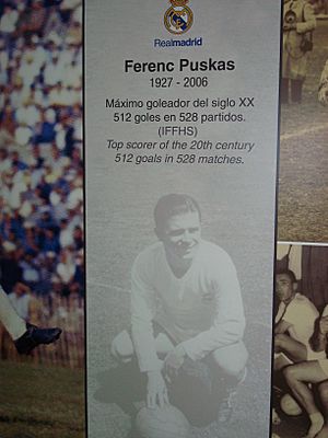 Puskas Top scorer of 20th century