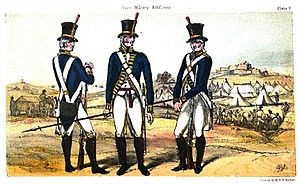 Royal Military Artificers uniform 1795