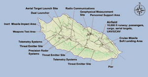San Nicholas Island California military facilities